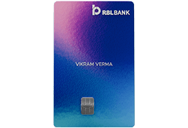 RBL Shoprite — RBL Bank Cashback credit card